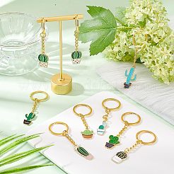 DIY Cactus Keychain Making Kit&nbsp;DIY-OC0009-29