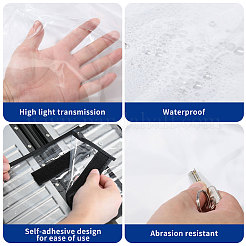 Transparent PVC Luggage Cover&nbsp;AJEW-WH0485-02C