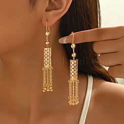 Brass Hoop Earrings&nbsp;WU6285-2
