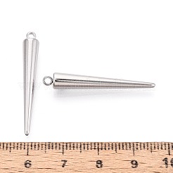 304 Stainless Steel Pendants&nbsp;X-STAS-T075-22B-P