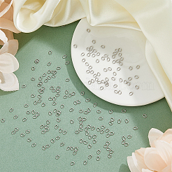 1000Pcs 304 Stainless Steel Open Jump Rings&nbsp;STAS-DC0016-18B