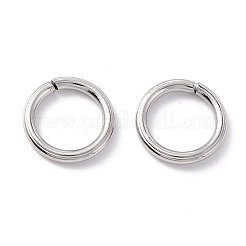 Non-Tarnish 304 Stainless Steel Open Jump Rings&nbsp;X-STAS-C040-01I-P