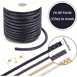 PU Imitation Leather Braided Cord&nbsp;WL-WH0003-14A