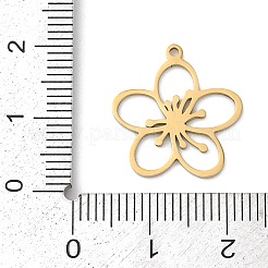 5Pcs 201 Stainless Steel Pendants&nbsp;STAS-K299-03C-G