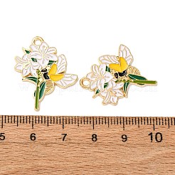 Alloy Enamel Pendants&nbsp;FIND-H051-07G