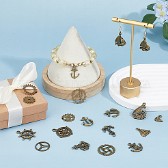 108PCS 18Style Alloy Pendants&nbsp;FIND-FH0008-43