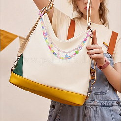 2Pcs ABS Plastic & Acrylic Bag Extender Chains&nbsp;HJEW-OC00400