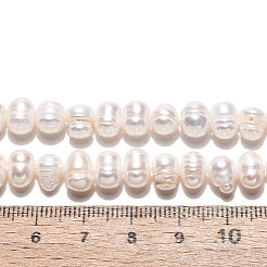 Natural Cultured Freshwater Pearl Beads Strands&nbsp;PEAR-N026-03