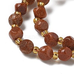 Synthetic Goldstone Beads Strands&nbsp;G-K387-A13-01