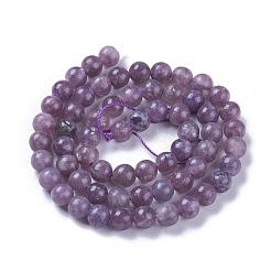Natural Chinese Tourmaline Round Bead Strands&nbsp;G-N0078-6mm-13