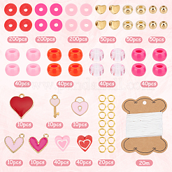 DIY Valentine's Day Bracelet Making Kit&nbsp;DIY-SC0023-41