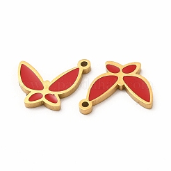 Ion Plating(IP) 304 Stainless Steel Enamel Pendants&nbsp;STAS-F291-02G