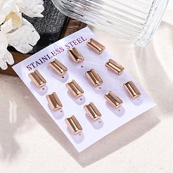 304 Stainless Steel Stud Earrings&nbsp;EJEW-C099-21KCG