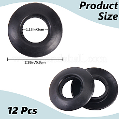 12Pcs PVC Water Retaining Ring&nbsp;AJEW-GF0010-39