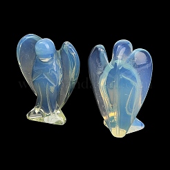 Opalite Carved Angel Figurines&nbsp;G-O200-03J-12