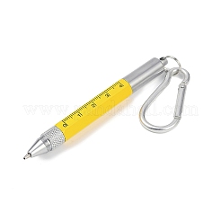 Aluminum Practical 6-in-1 Keychain Pen&nbsp;AJEW-R004-01P-06