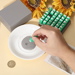 Plastic Lowercase Letter Clay Stamp Sets&nbsp;DIY-WH0591-269A