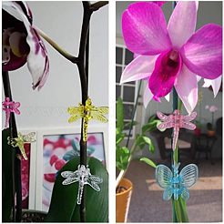 Transparent & Spray Painted Plastic Claw Hair Clips&nbsp;OHAR-GA0001-01