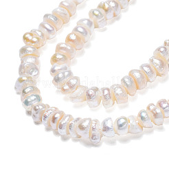 Natural Cultured Freshwater Pearl Beads Strands&nbsp;PEAR-N015-04C