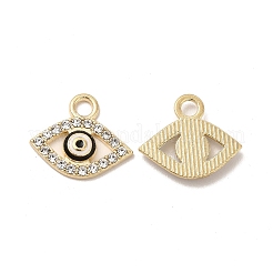 Alloy Rhinestone Enamel Pendants&nbsp;ENAM-M053-04G