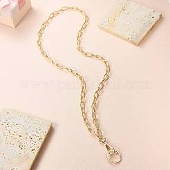 Aluminum Cable Chains Keychain&nbsp;HJEW-SW00179-02