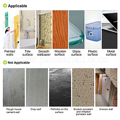 PVC Self Adhesive Wall Stickers&nbsp;DIY-WH0217-12A