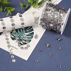 DIY Chain Bracelet Necklace Making Kit&nbsp;DIY-TA0004-72