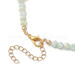 2Pcs Flower Glass Bead Bracelet Sets&nbsp;BJEW-JB12653