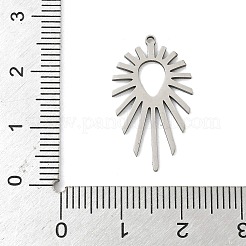 201 Stainless Steel Pendants&nbsp;STAS-H480-08P