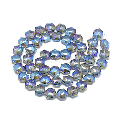Electroplate Glass Beads Strands&nbsp;EGLA-S162-M