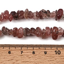Natural Strawberry Quartz Beads Strands&nbsp;GG-CBAC13F-B05-01