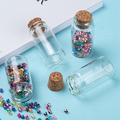 Glass Jar Glass Bottles&nbsp;LS-AJEW-H004-4