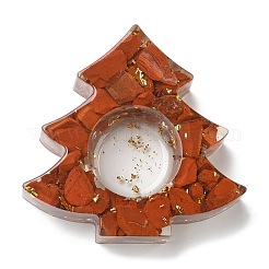 Natural Red Jasper & Resin Candle Holder Molds&nbsp;DJEW-H012-03B