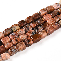 Natural Brecciated Jasper Beads Strands&nbsp;G-T141-30