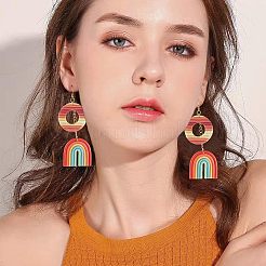 DIY 6 Pairs Polymer Clay Dangle Earring Kits&nbsp;DIY-FH0002-19