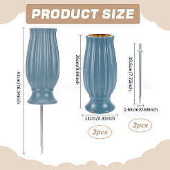 Plastic Cemetery Vase&nbsp;FIND-WH0152-767
