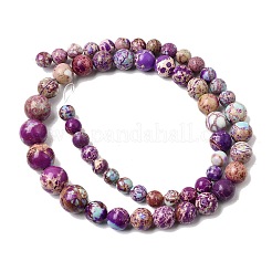 Natural Imperial Jasper Graduated Beads Strands&nbsp;G-A323-C03-01A