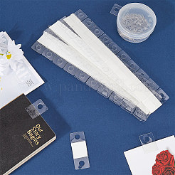 PET Back Adhesive Slot Hole Hang Tabs&nbsp;DIY-WH0502-29C