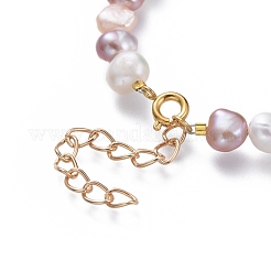 Natural Freshwater Pearl Beaded Bracelets&nbsp;BJEW-JB05122-01