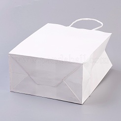 Pure Color Kraft Paper Bags&nbsp;AJEW-G020-D-03