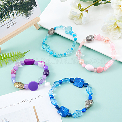 DIY Stretch Bracelets Making Kits&nbsp;DIY-CA0002-46