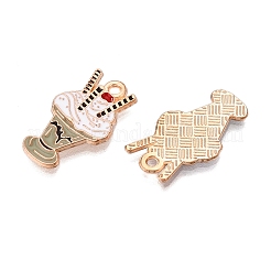Alloy Enamel Pendants&nbsp;ENAM-T020-47-RS