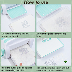 2 Styles Saint Patrick's Day Cutting Dies Stencils&nbsp;DIY-CP0012-02