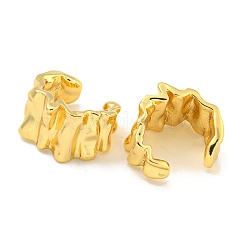 Brass Cuff Earrings for Women&nbsp;EJEW-C104-120G