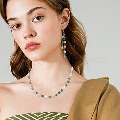 Natural Green Aventurine Bead Strands&nbsp;G-AR0001-31