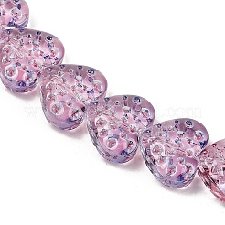 Transparent Glass Beads Strands&nbsp;GLAA-H038-01D
