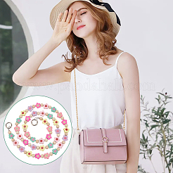 Dyed Wood Bead Bag Straps&nbsp;DIY-WH0304-729