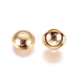 304 Stainless Steel Bead Caps&nbsp;X-STAS-F227-40-G