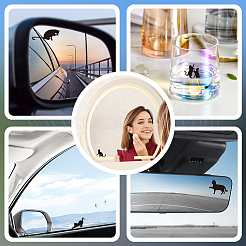 1Pc Waterproof PVC Electrostatic Stickers&nbsp;DIY-OC0013-20B