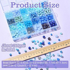 Ocean Theme DIY Acrylic Beads Jewelry Making Kit&nbsp;DIY-YW0010-05